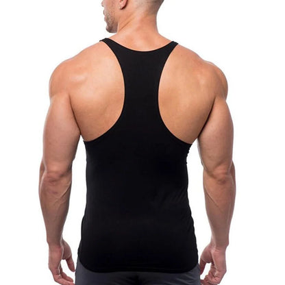 Mens Slim Fit Fitness Tank Top Casual Solid Sleeveless Shirts Athletic Muscle Tee Performance Workout Sleeveless Shirts