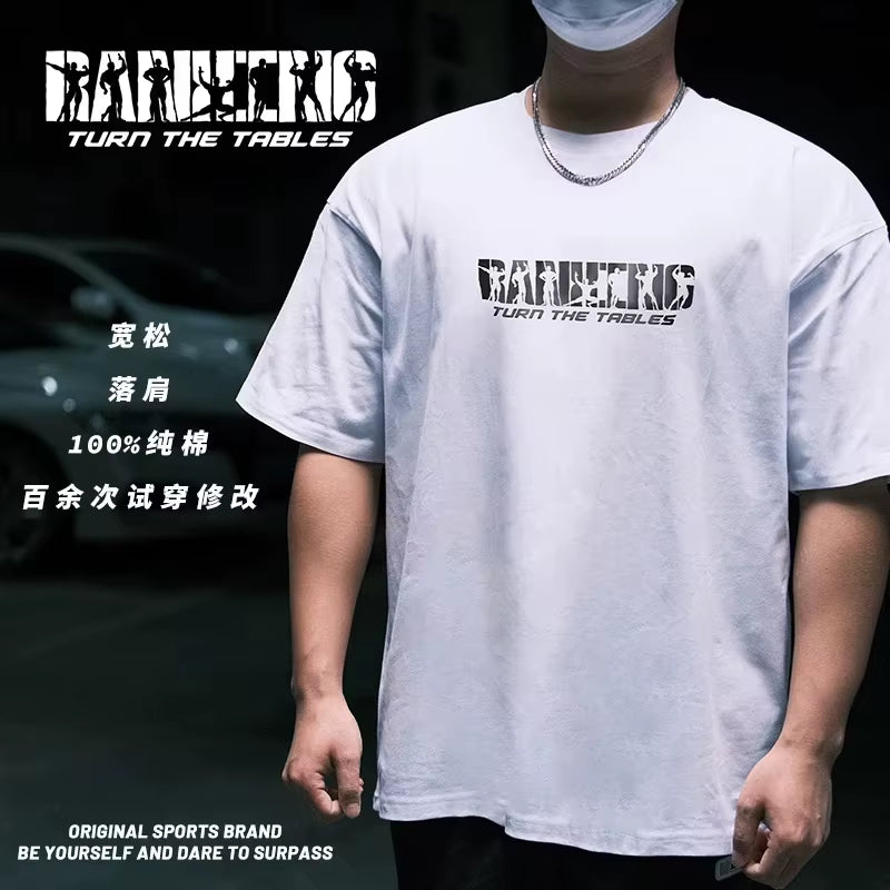 Summer Gym Cotton Men'S T-Shirt Thavage Muscular Men CBUM Gym T Shirt CBUM Fitness Joggers Pure Cotton Shirt CBUM Women Tshirt