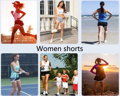 Cotton Shorts for Women Casual Shorts with Pockets