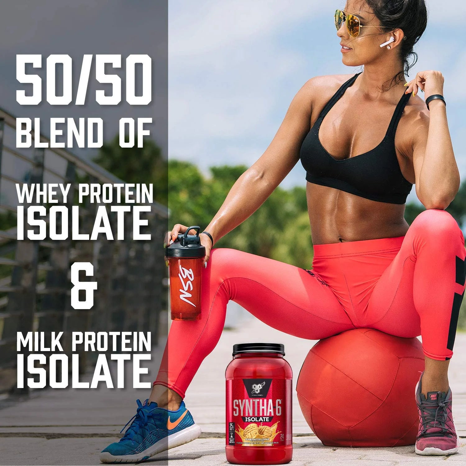 , Syntha-6 Isolate, 25G Protein Powder, Peanut Butter Cookie, 4.02 Lb, 48 Servings