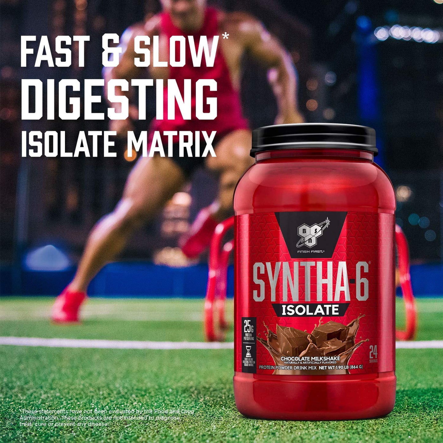 , Syntha-6 Isolate, 25G Protein Powder, Peanut Butter Cookie, 4.02 Lb, 48 Servings