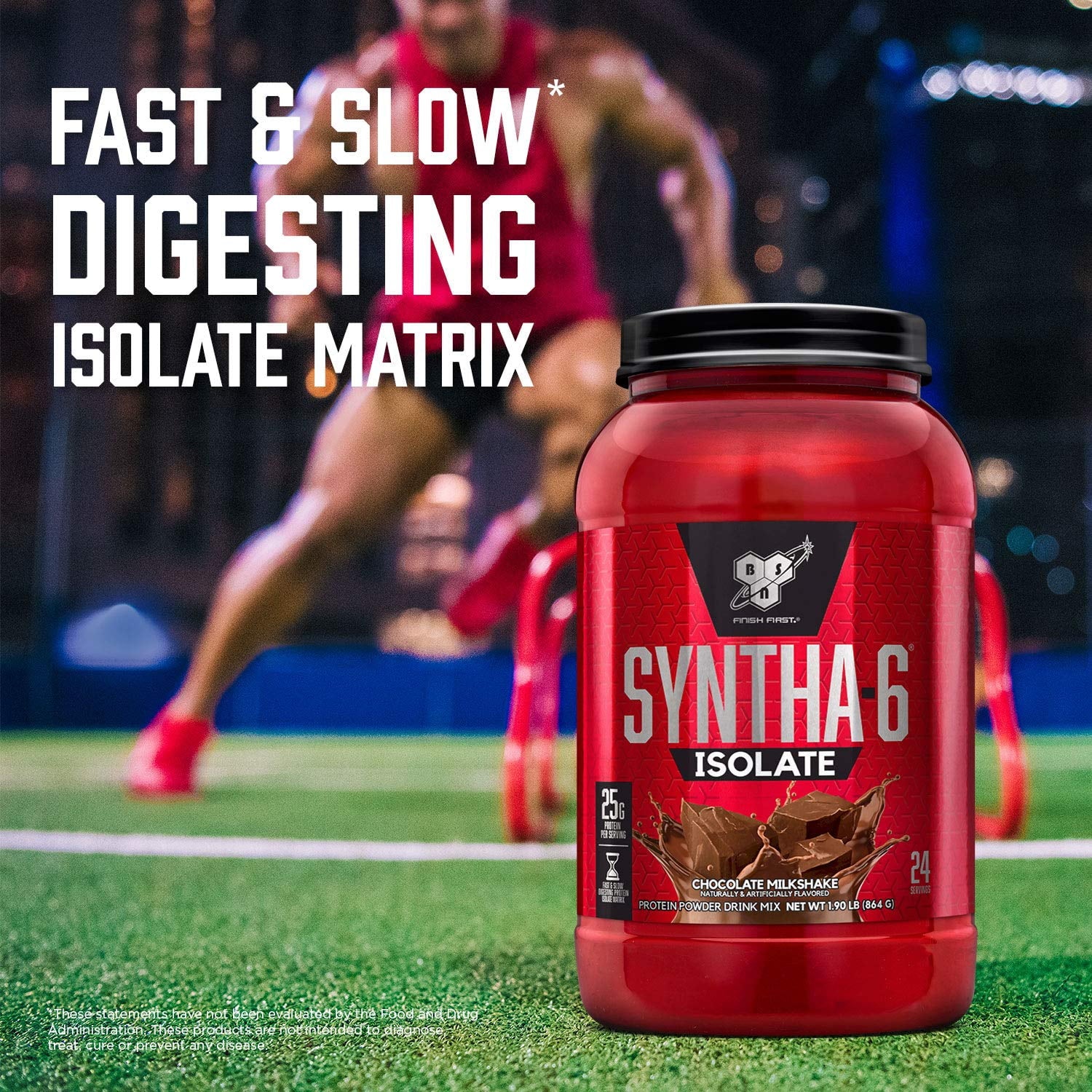 , Syntha-6 Isolate, 25G Protein Powder, Peanut Butter Cookie, 4.02 Lb, 48 Servings