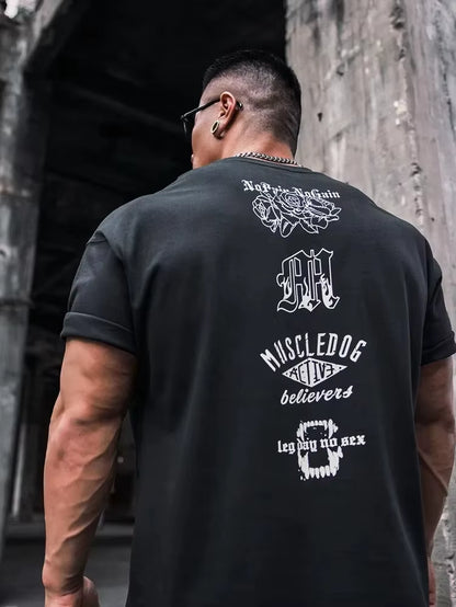 Summer Gym Cotton Men'S T-Shirt Thavage Muscular Men CBUM Gym T Shirt CBUM Fitness Joggers Pure Cotton Shirt CBUM Women Tshirt